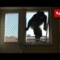 Verglastes Fixelement mit herkömmlichem Doppelglas Verglastes Fixelement mit herkömmlichem Doppelglas