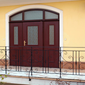 ADLO - Thermo-Sicherheitst�r f�r den Au�enbereich TEDUO, seitliche ADLO Thermo-Fixelemente