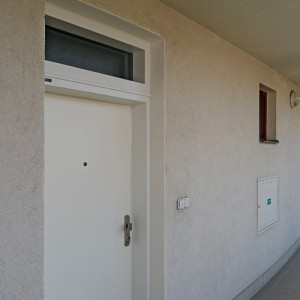 ADLO - Thermo-Au�enraumt�r ADUO, Pawlatschenwohnung, Oberlichte, H�he der Zusammenstellung 245 cm