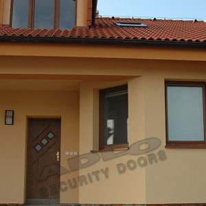 ADLO - Sicherheitst�r TEDUO, Glasausf�hrung P520, Oberfl�che Sprela