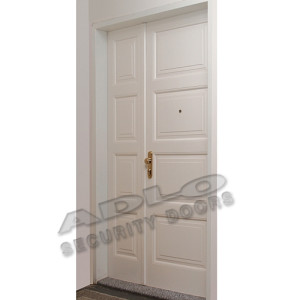 ADLO - Sicherheitst�r TEDUO, Kassettenausf�hrung Color, zweifl�gelige, H�he 220cm