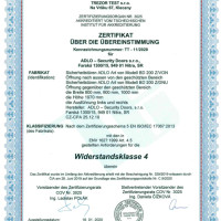 ADLO Sicherheitst�ren Zenit, Zenex, BT4