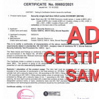 ADLO Security doors - ECONOMY category, RC1