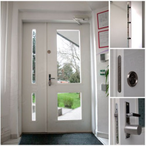 ADLO - Thermo-Au�enraumt�r ARDEN, verglast, doppelfl�gelig