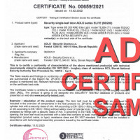 ADLO Security doors - Elite category, RC3