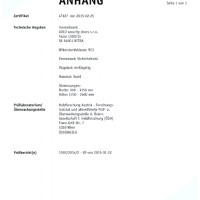 ADLO Sicherheitst�ren TEJEN M4, DIN EN 1627, RC3, anhang 