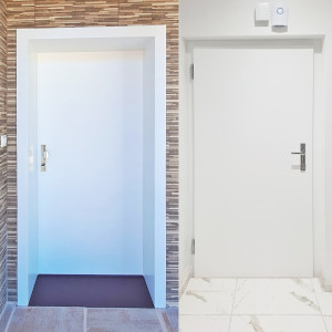 Thermohaust�r Crudo, glattes Design A14SME, Zargentiefe 46cm