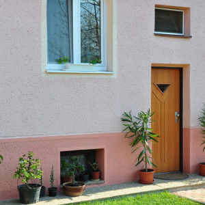 ADLO - Sicherheitst�r TEDUO, verglast, Thermo f�r den Au�enbereich, Sicherheitspanzerglas