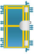 ADLO Sicherheitstür ZENIT (Reihe TERMO)