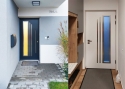 ADLO - Thermo-Außenraumtür, zweifäbig, verglast, Türgriff vertikal abgerundet, Abmessung