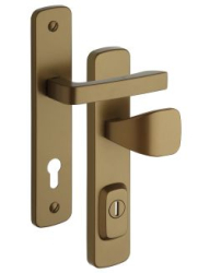 Sicherheitsbeschlge Rostex R1, Astra, Bronze, Griff - Quadratischer Griff