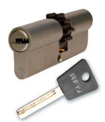 Resist RF7 Sicherheitszylinder, mit Widerhaken, 95mm/40x55, 5 Schlssel.